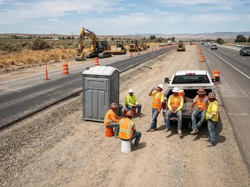 highway-road-construction-crew-007 — frequently asked questions, Porta Potty and Restroom Rentals in Hillsville, VA